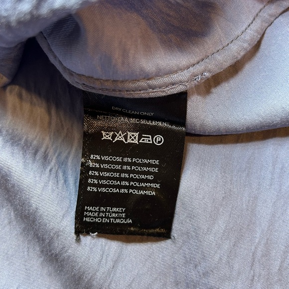 Anthropologie The Dylan long sleeve wide placket blouse boho dusty size S NWT - Picture 11 of 16